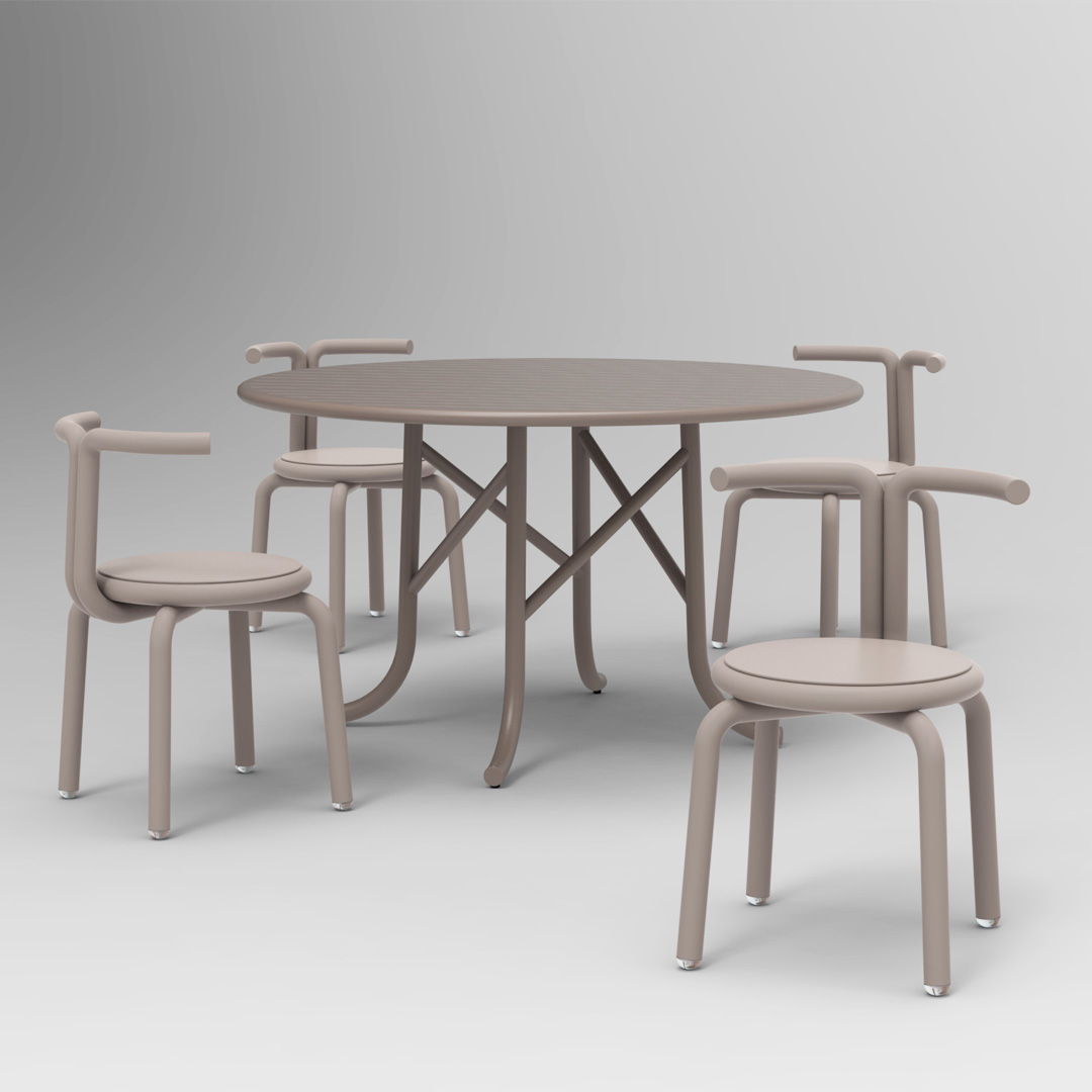 Outdoor Furniture Dining Set - Modern Design Outdoor Dining Table And