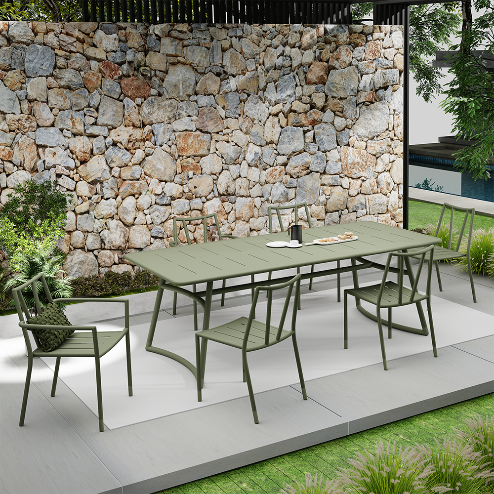 Outdoor Garden Outside Furnitu - Outdoor Furniture Dining Set recensione e prezzo