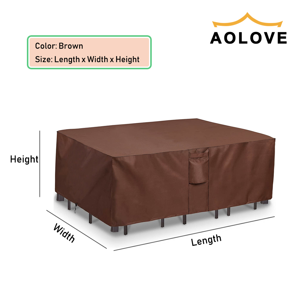 Brown 420D HEAVY DUTY Outdoor  - Outdoor Furniture Heavy recensione e prezzo
