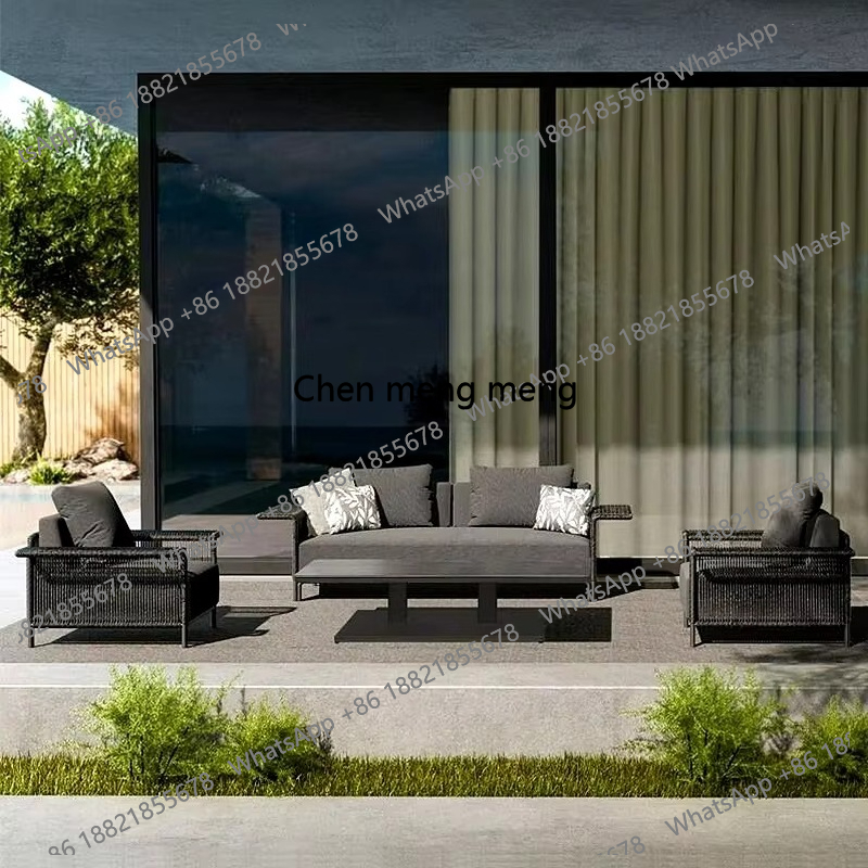 Outdoor Woven Sofa Set Corner  - Outdoor Furniture Restoration recensione e prezzo