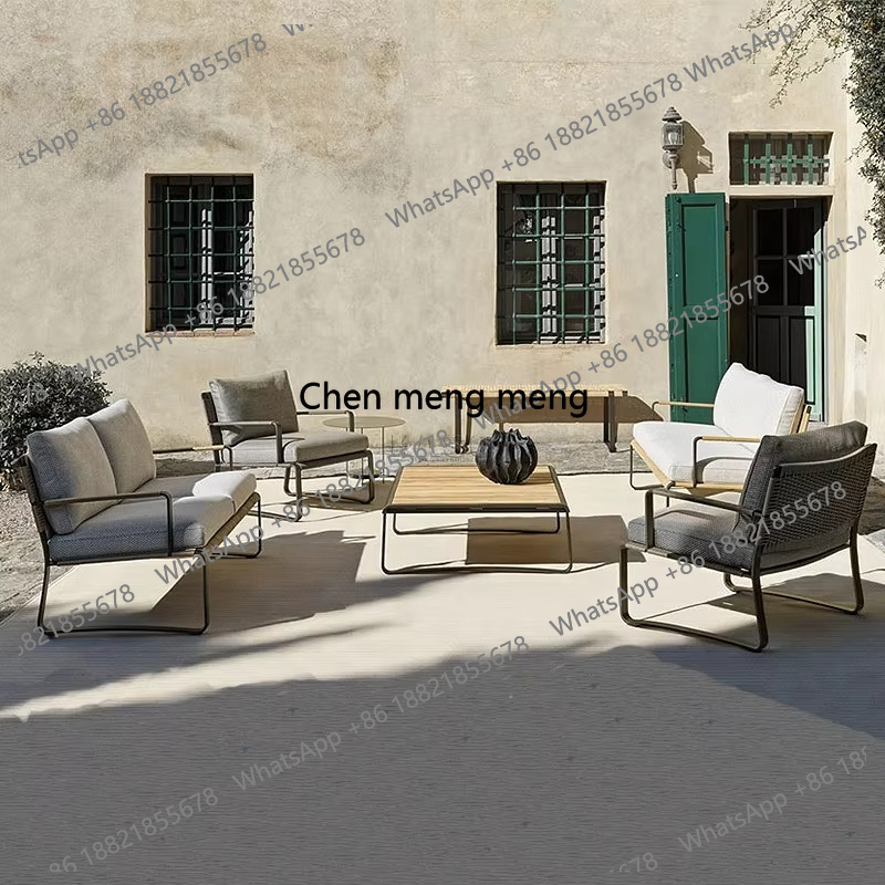 Outdoor Woven Sofa Set Corner  - Outdoor Furniture Restoration recensione e prezzo