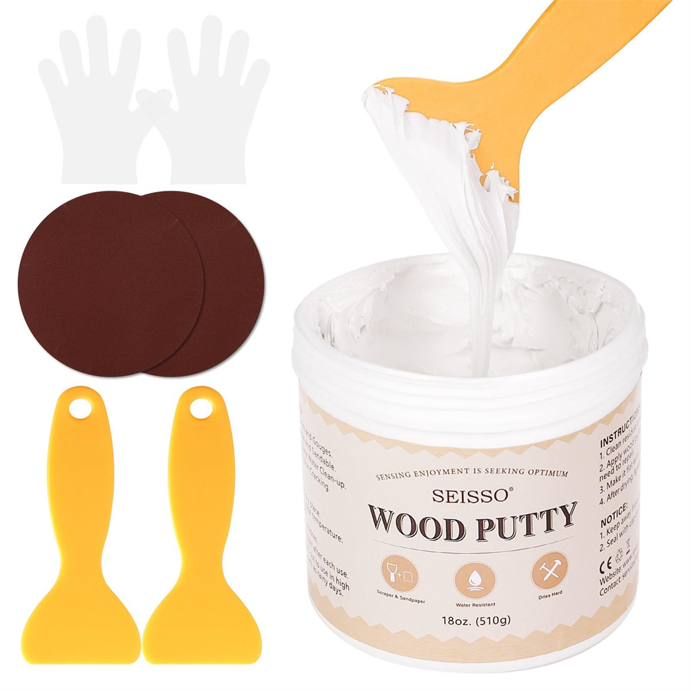 SEISSO White Wood Putty Waterp - Outdoor Furniture Restoration recensione e prezzo