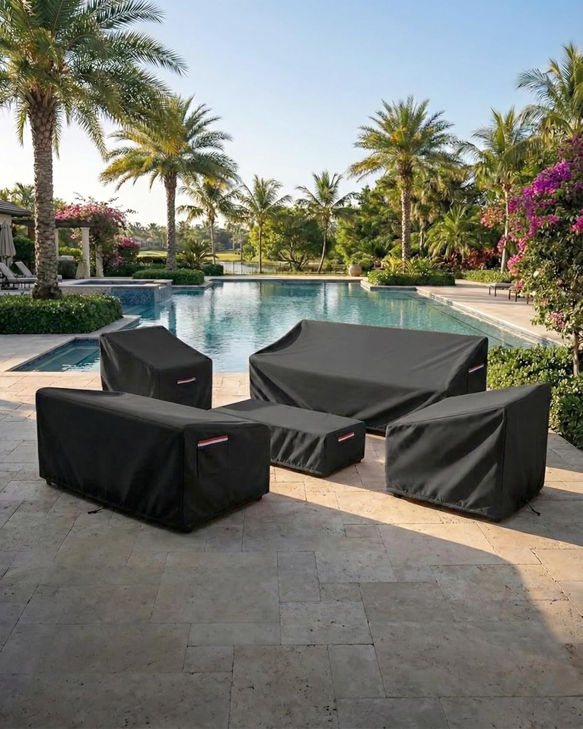 4-Piece Patio Furniture Cover  - Outdoor Furniture Heavy recensione e prezzo