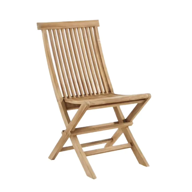 Teak Traditional Folding Chair - Outdoor Furniture Miami recensione e prezzo
