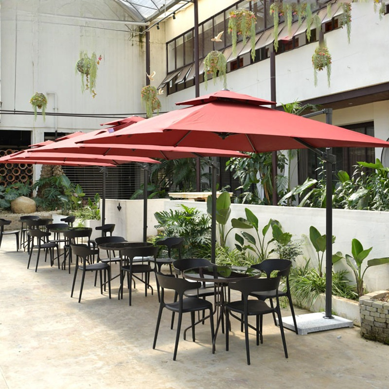 Coffee Shop Patio Umbrellas &  - Outdoor Furniture Shop recensione e prezzo
