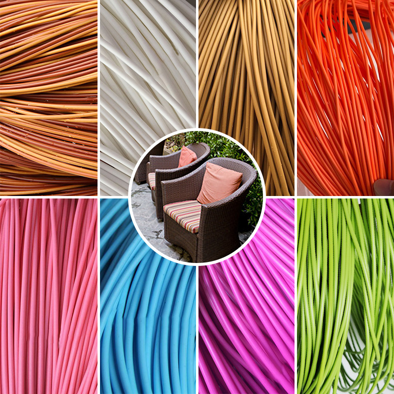 Round Plastic Rattan Weaving S - Outdoor Furniture Restoration recensione e prezzo