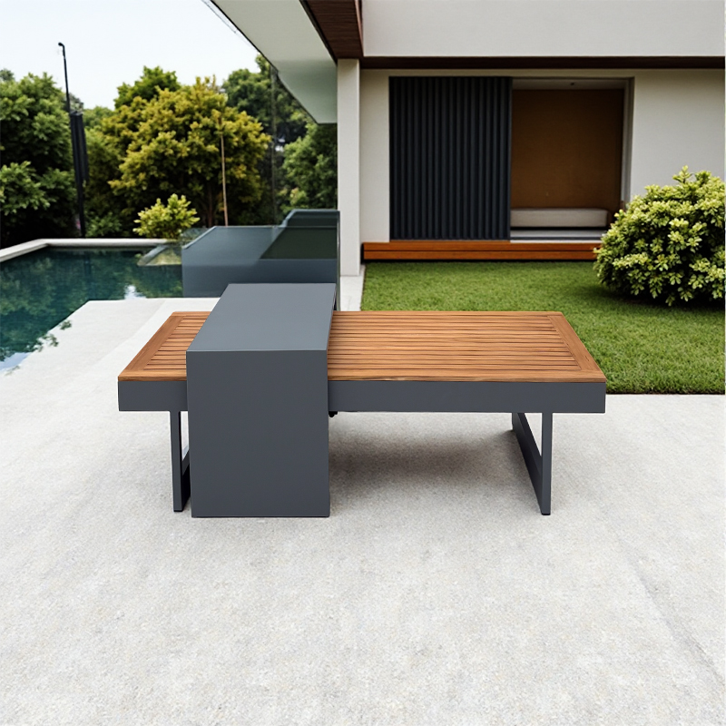 Modern Outdoor Teak Sofa Set G - Outdoor Furniture Japanese Style recensione e prezzo