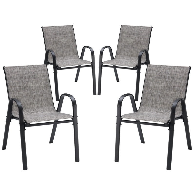 Stackable Outdoor Dining Chair - Outdoor Furniture Dining Set recensione e prezzo