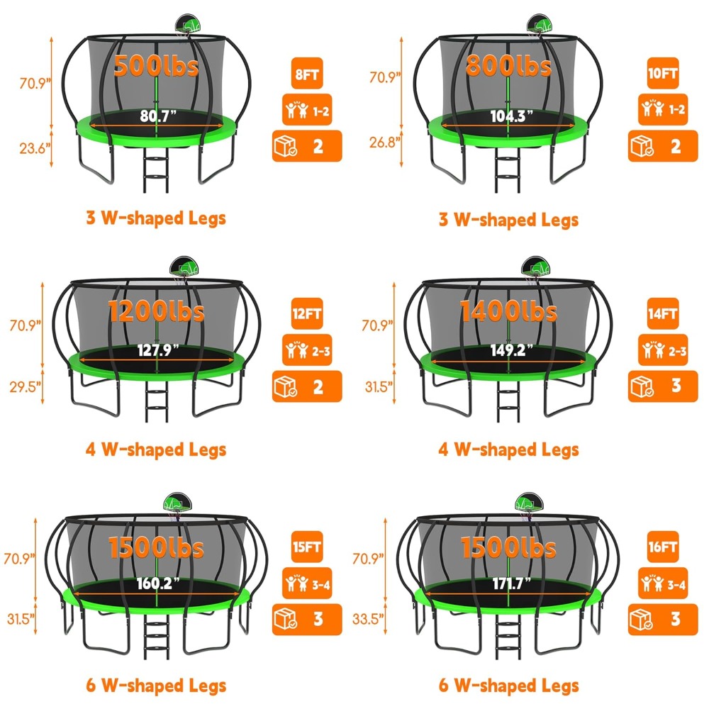 Upgraded 12FT Pumpkin Outdoor  - Outdoor Furniture Heavy recensione e prezzo