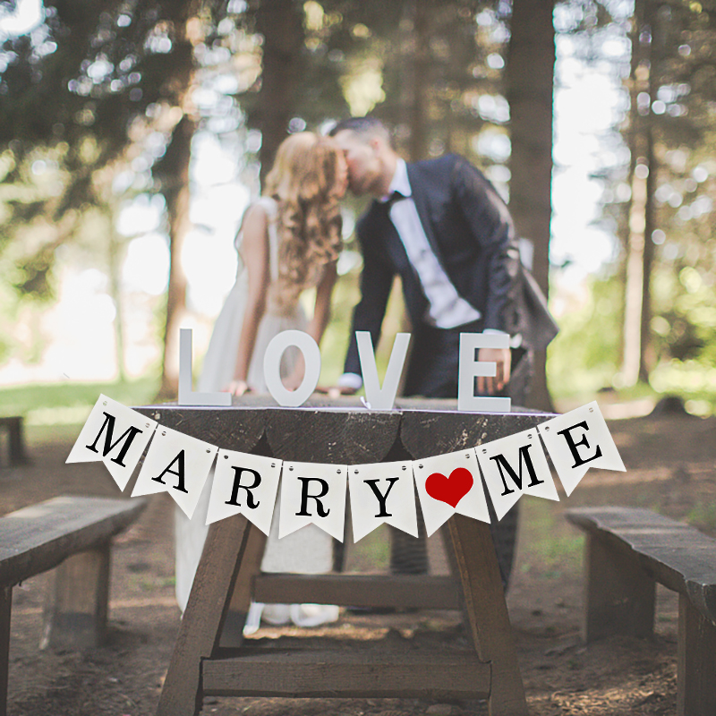 White Just Married Paper Garla - Outdoor Furniture Vintage recensione e prezzo