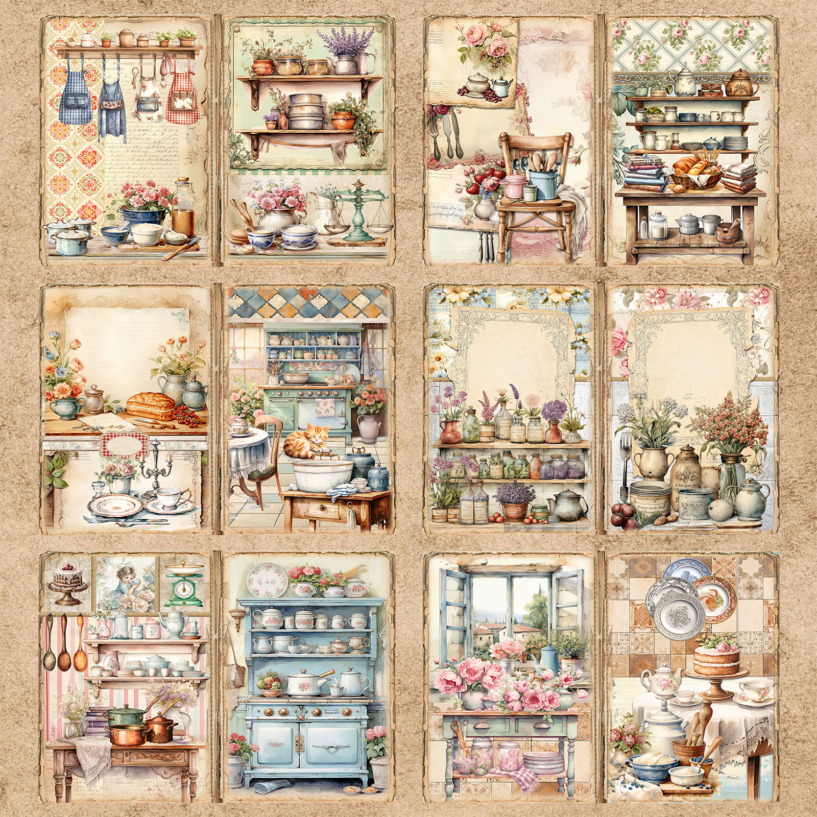 10 Sheets A5 Size Retro Cabine - Outdoor Furniture Vintage recensione e prezzo