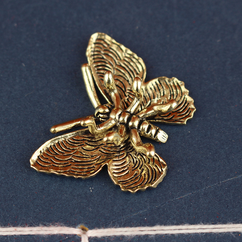 Brass Butterfly Statue, Insect - Outdoor Furniture Vintage recensione e prezzo