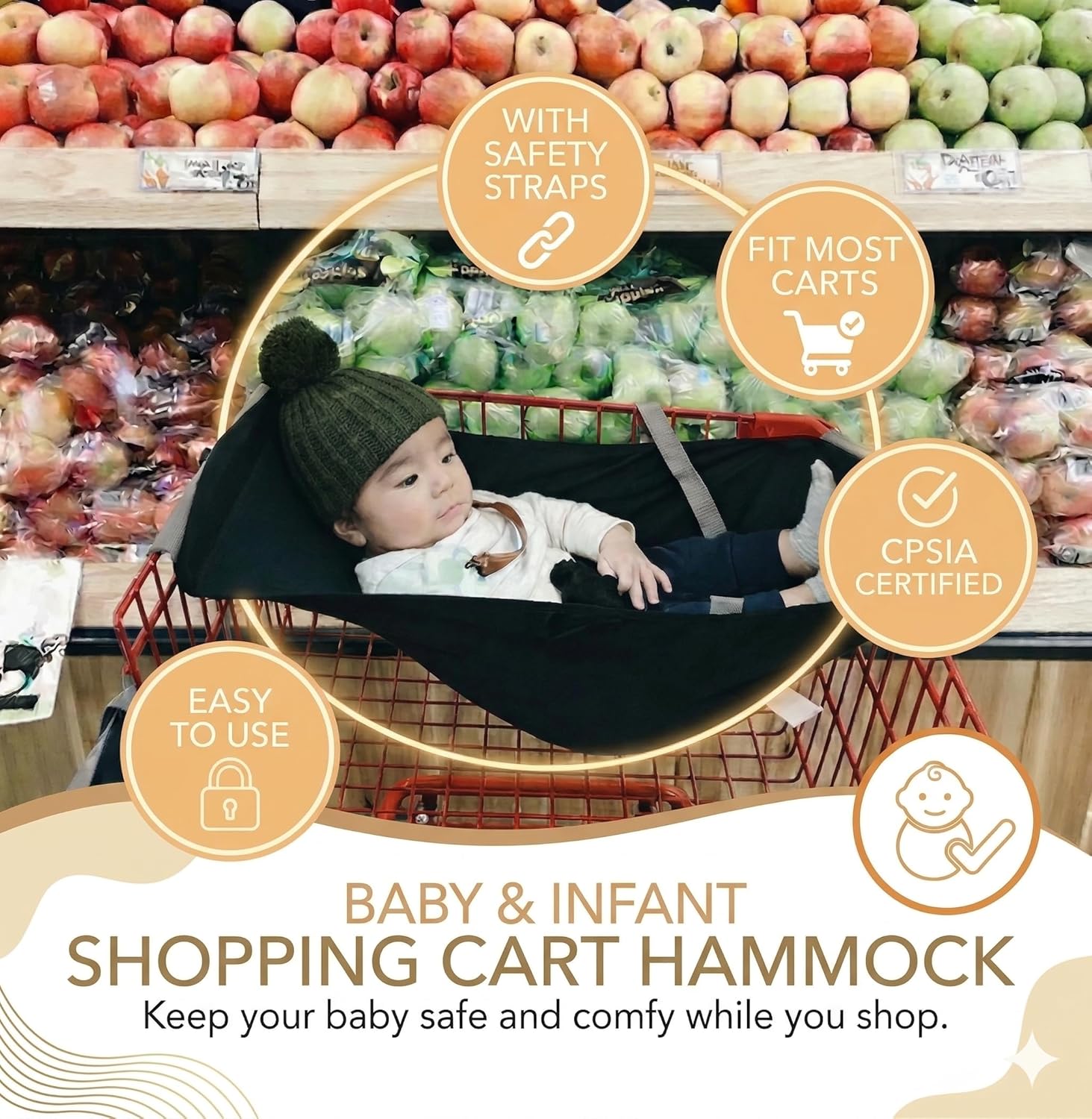 Baby Shopping Cart Hammock – I - Outdoor Furniture Shop recensione e prezzo