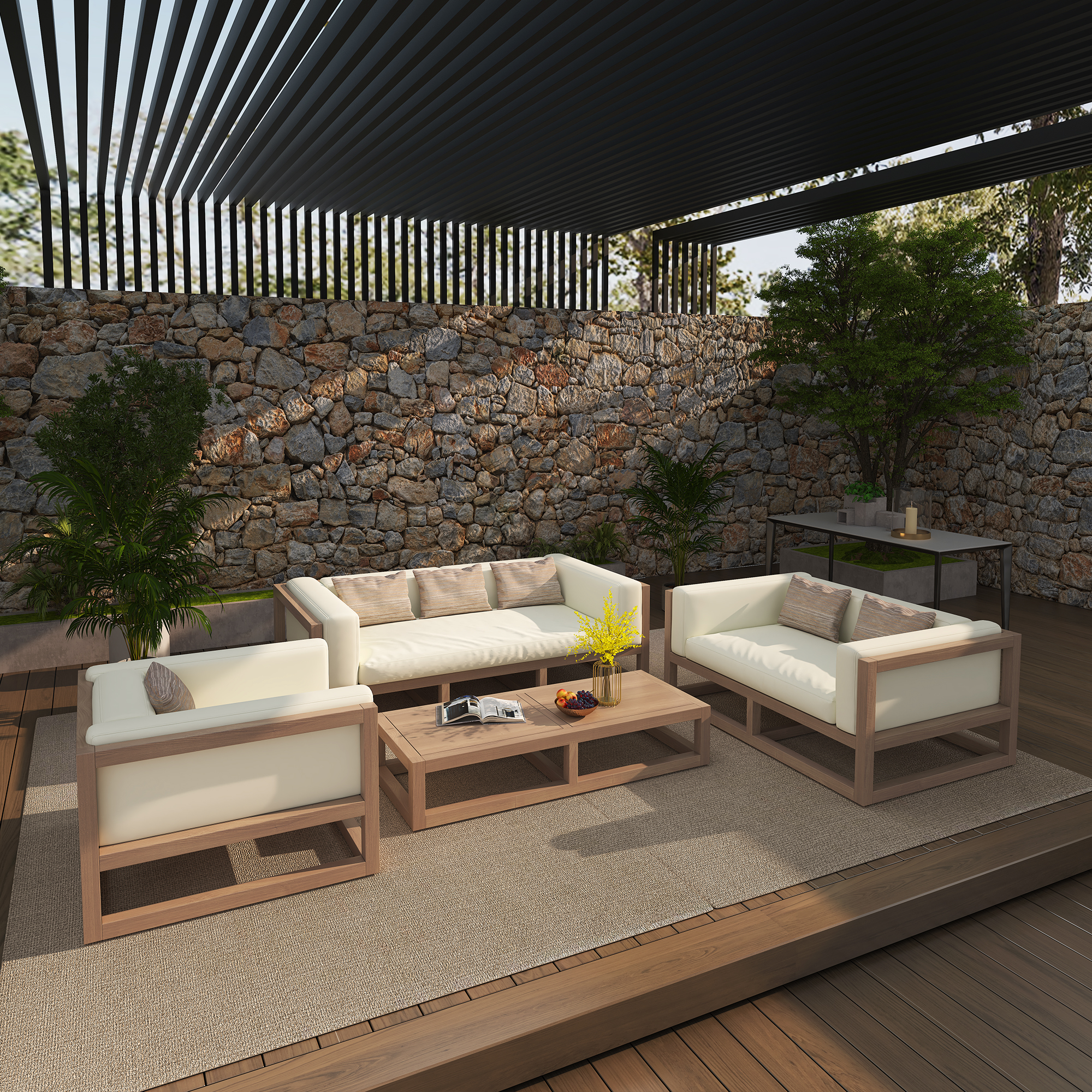 All Weather Hotel Sofa Patio G - Outdoor Furniture Japanese Style recensione e prezzo