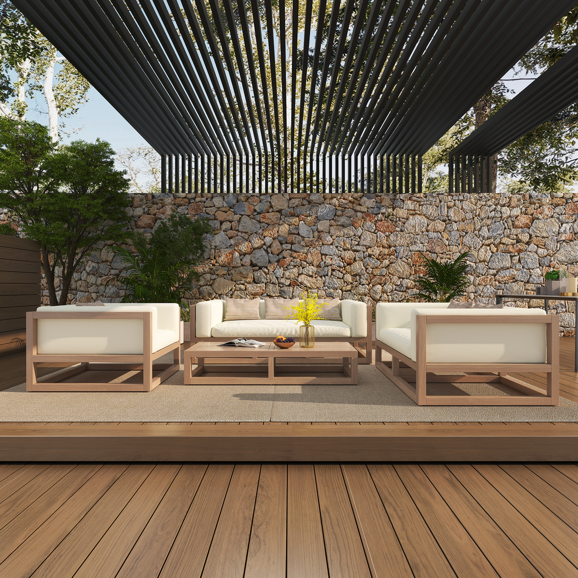 All Weather Hotel Sofa Patio G - Outdoor Furniture Japanese Style recensione e prezzo