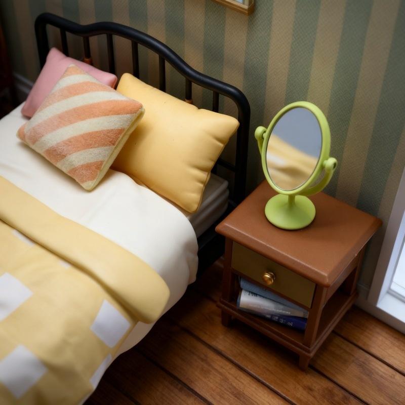 1Pcs Miniature Retro Mirror Dr - Outdoor Furniture Vintage recensione e prezzo