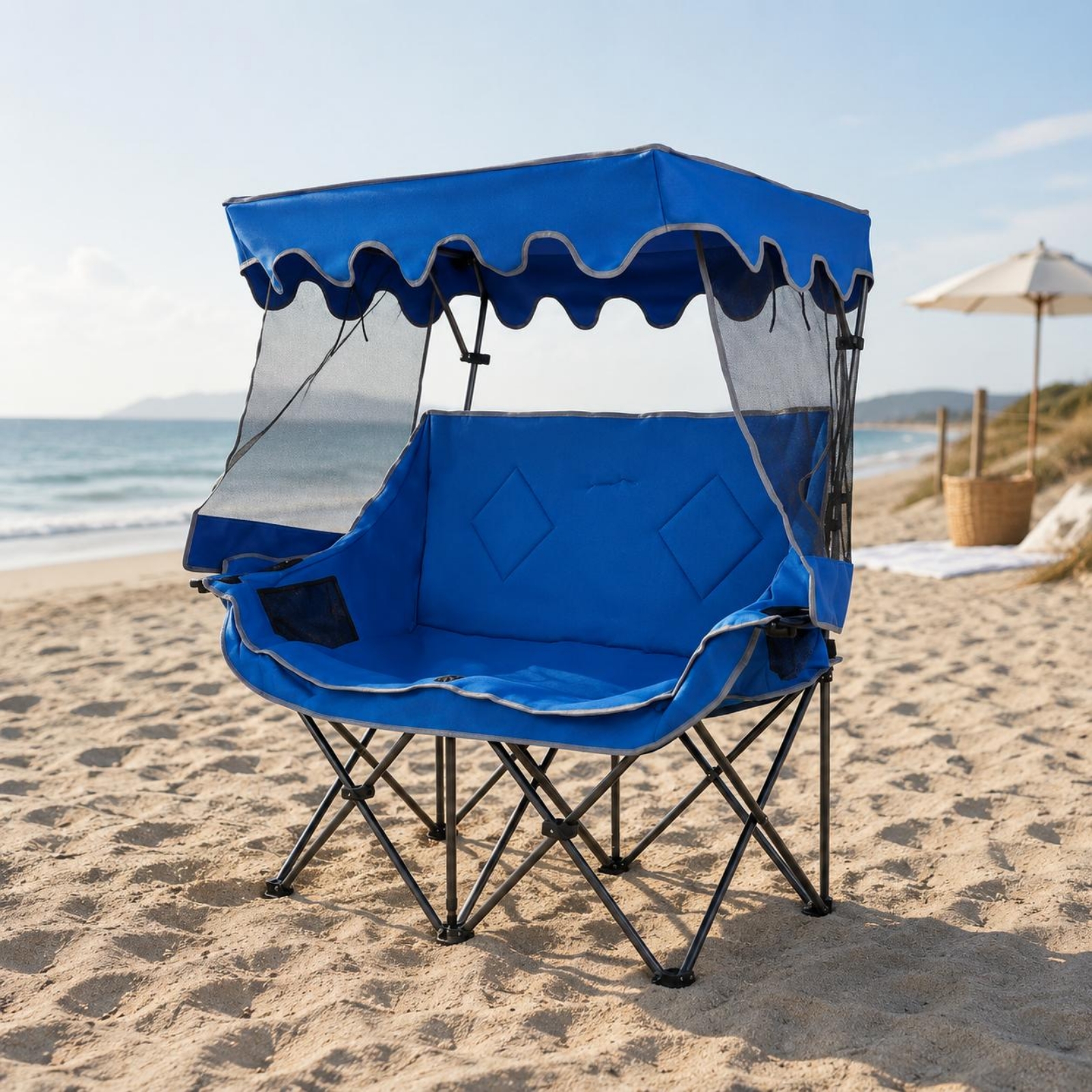 Camping Chair with Canopy Heav - Outdoor Furniture Heavy recensione e prezzo