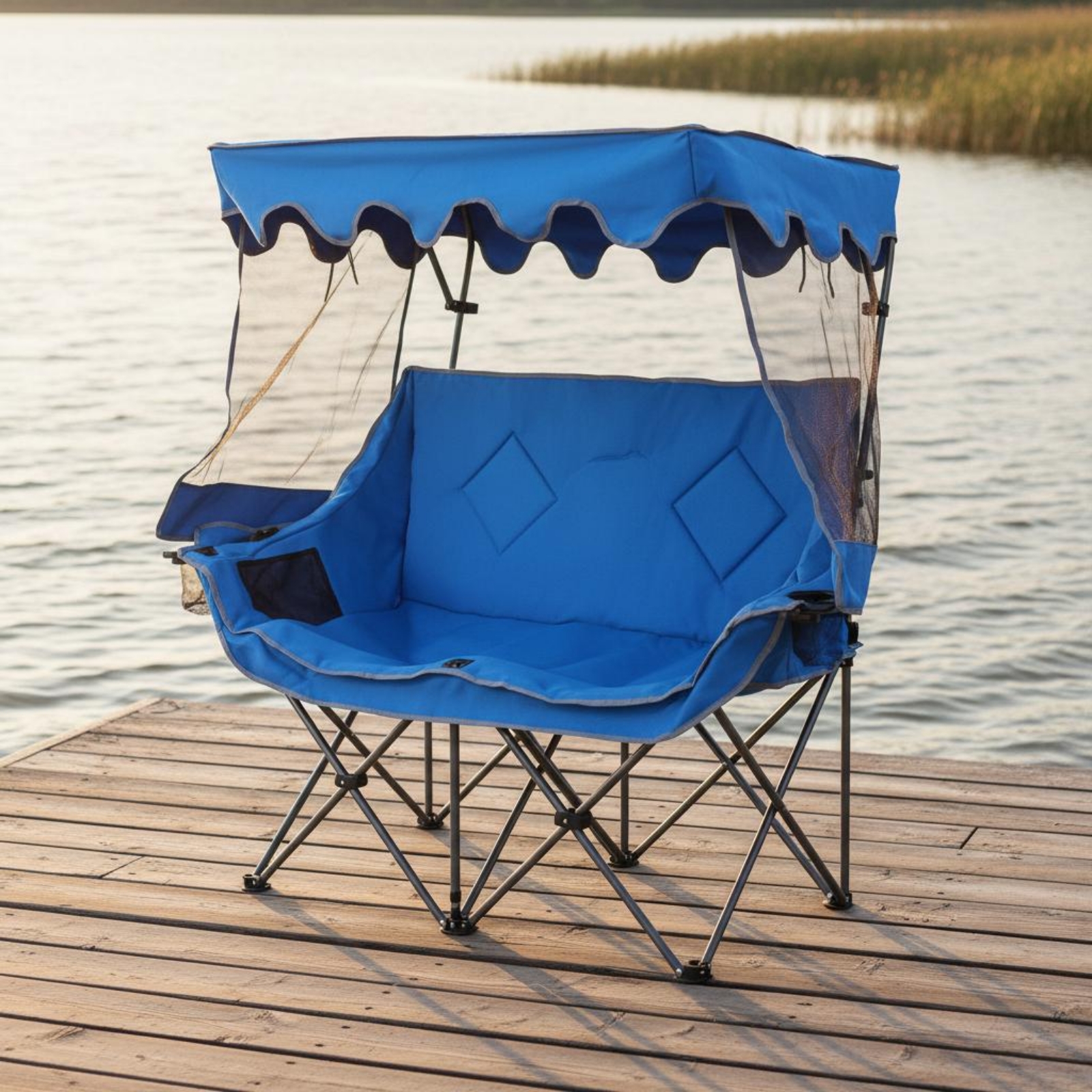 Camping Chair with Canopy Heav - Outdoor Furniture Heavy recensione e prezzo