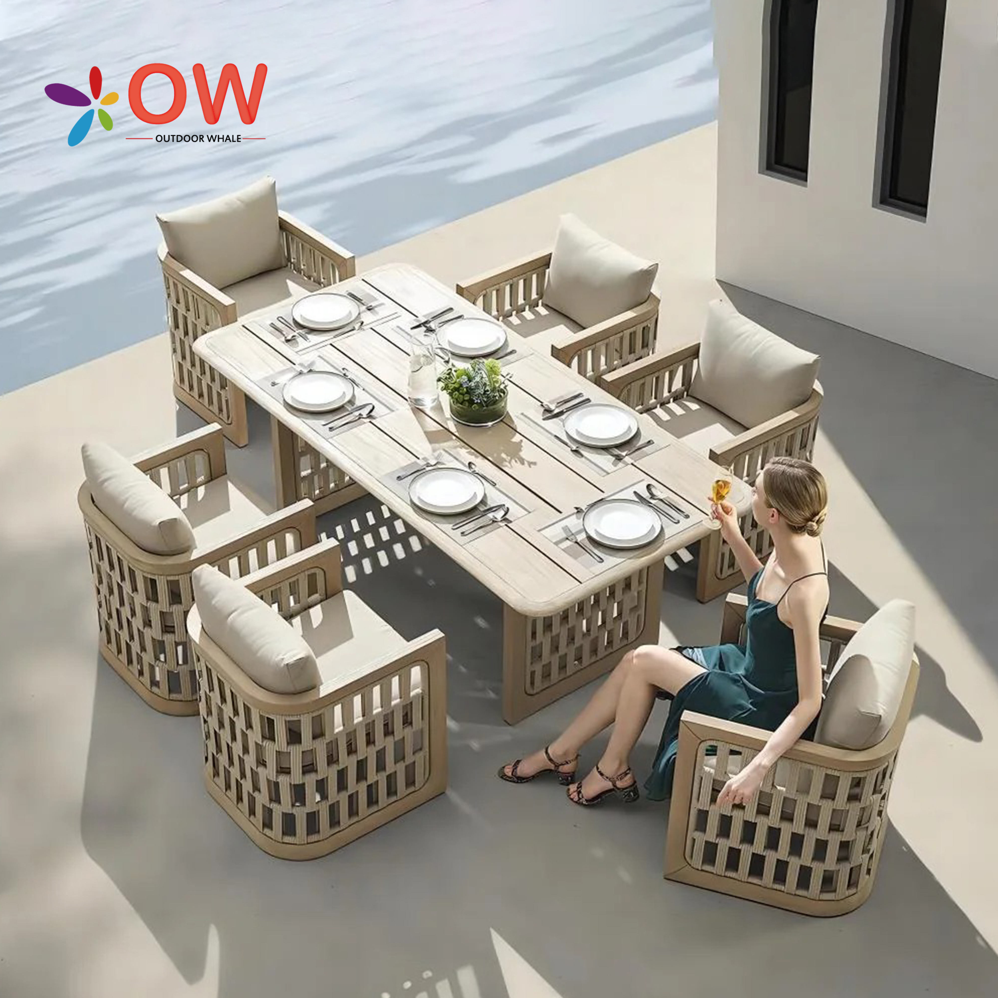 Modern Dining Table Set For Ho - Outdoor Furniture Dining Set recensione e prezzo