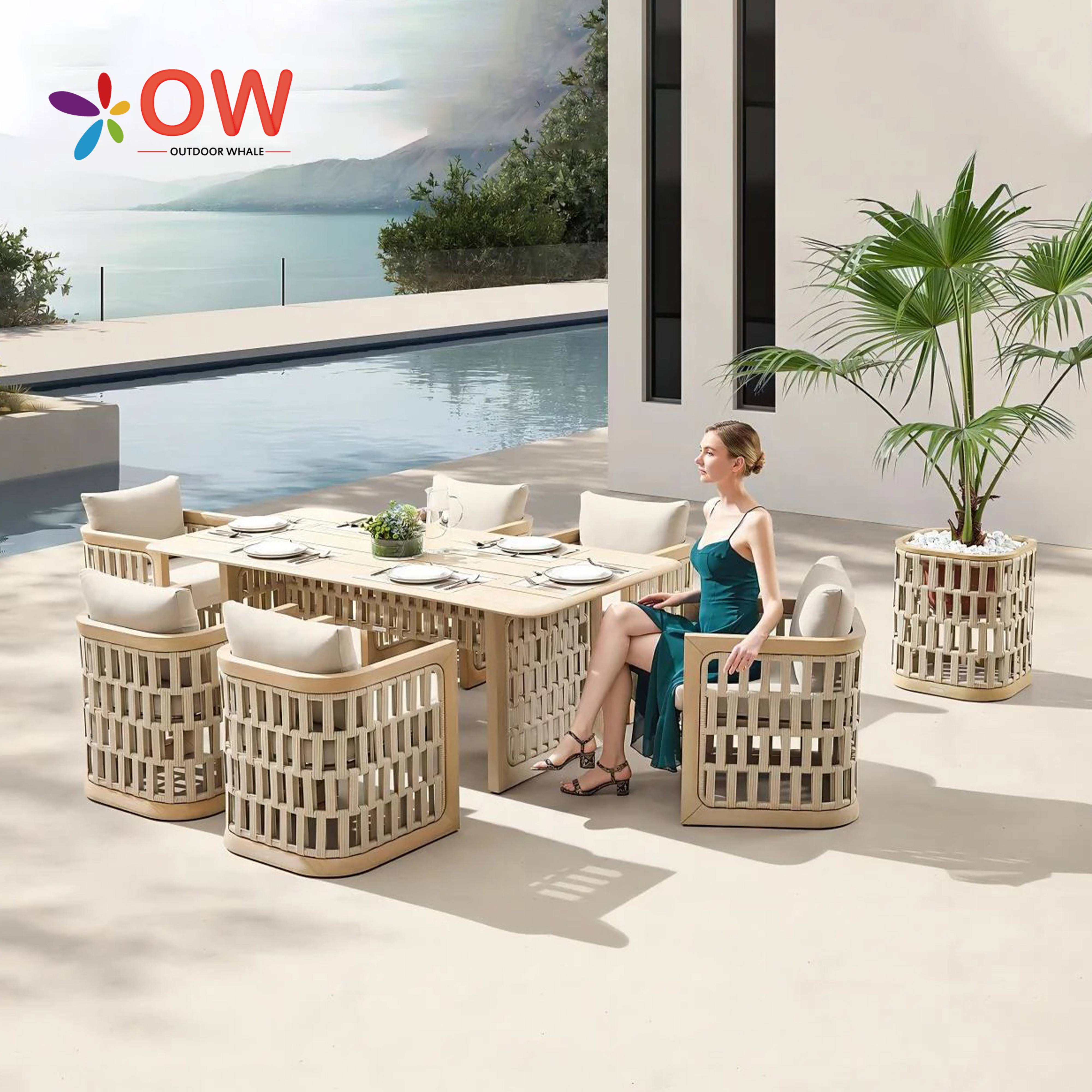 Modern Dining Table Set For Ho - Outdoor Furniture Dining Set recensione e prezzo