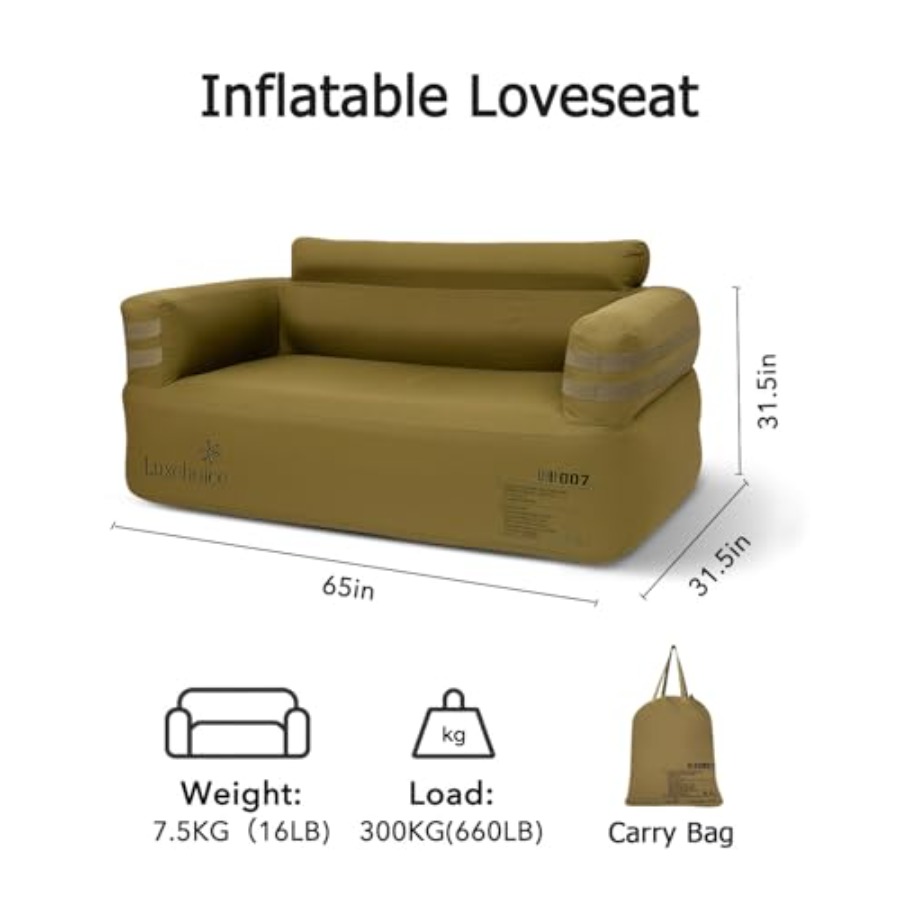 Portable Inflatable Couch for  - Outdoor Furniture Heavy recensione e prezzo