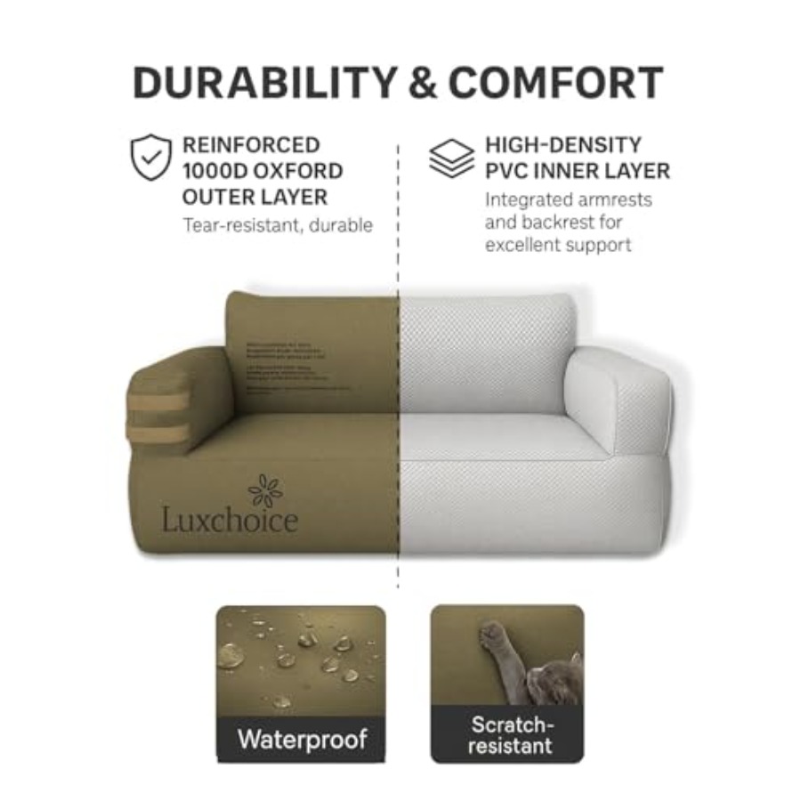 Portable Inflatable Couch for  - Outdoor Furniture Heavy recensione e prezzo