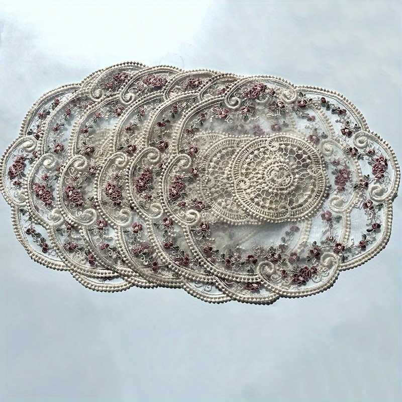 2pcs European Vintage Lace Emb - Outdoor Furniture Vintage recensione e prezzo