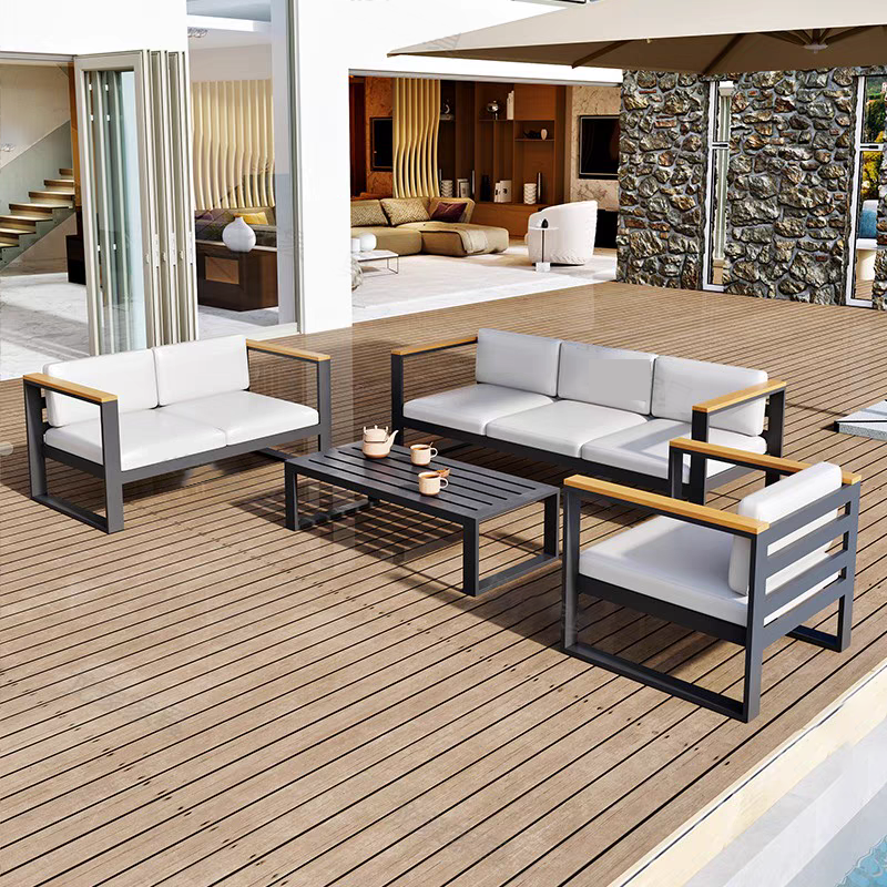 Modern Style Aluminum Patio So - Outdoor Furniture Dining Set recensione e prezzo