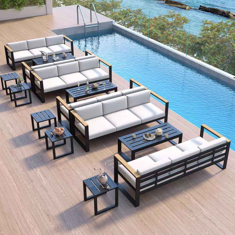 Modern Style Aluminum Patio So - Outdoor Furniture Dining Set recensione e prezzo