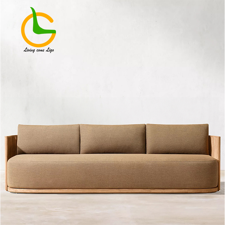 Luxury L-shaped Teak Wood Outd - Outdoor Furniture Japanese Style recensione e prezzo