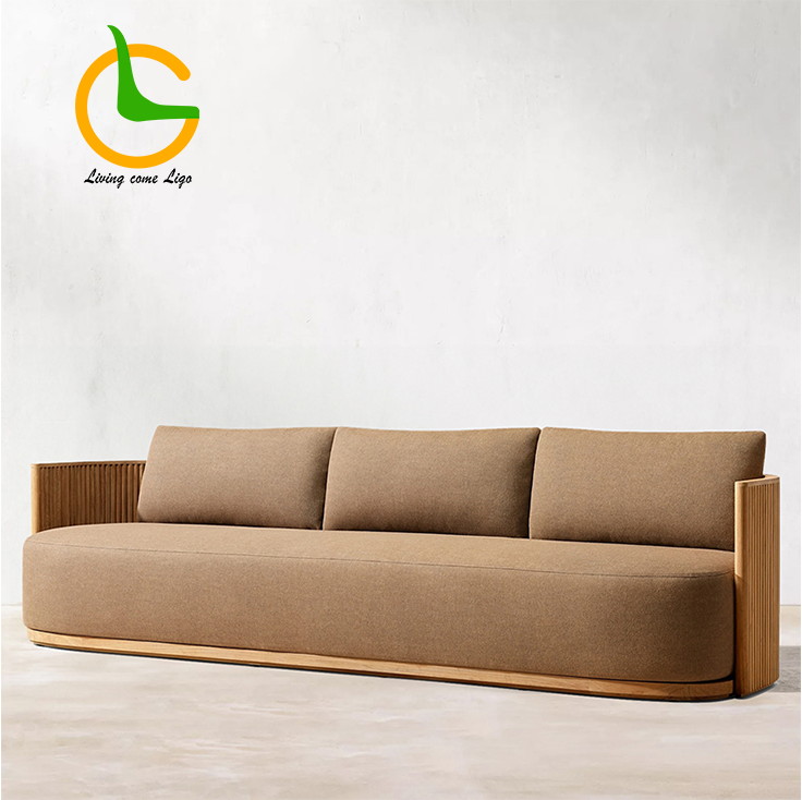 Luxury L-shaped Teak Wood Outd - Outdoor Furniture Japanese Style recensione e prezzo